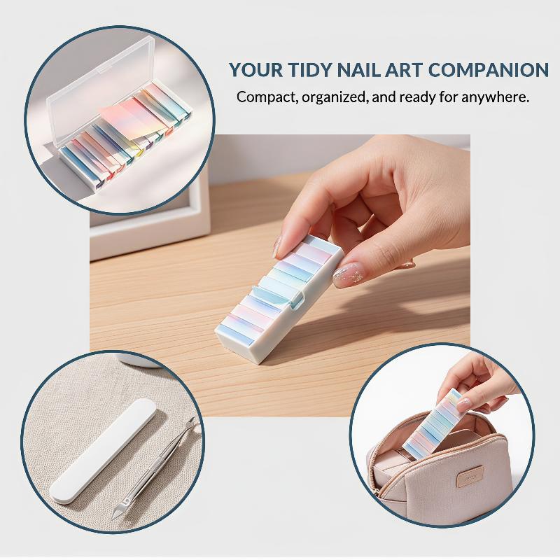 Mini Tragbare Anti-Falten Nage – Nail Foil Transfer Bewertung und Preis