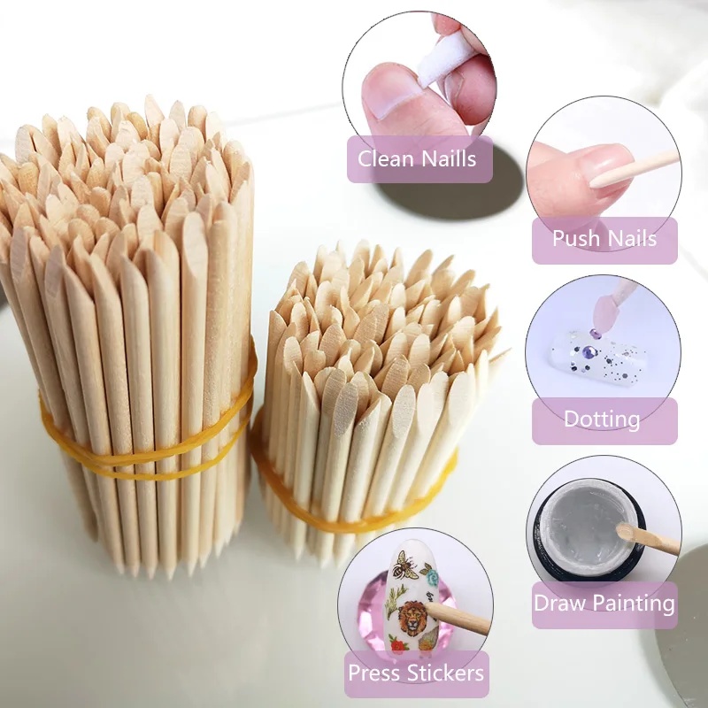 10-30 Stück Nagelhautschieber  – Nail Art Orange Bewertung und Preis