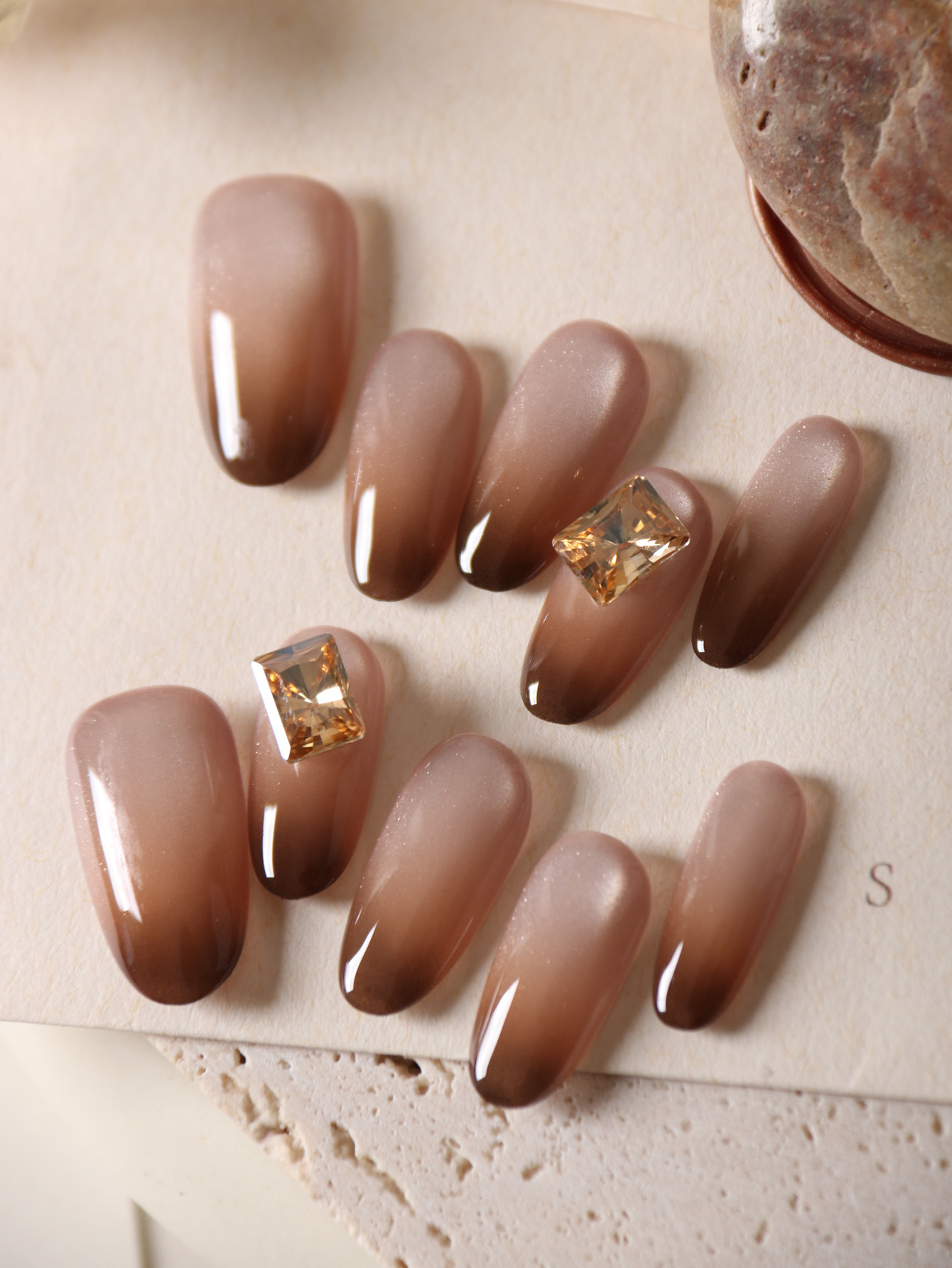 10 Stück Acryl-Nägel zum Aufdr – Nail Adhesive Tab Bewertung und Preis