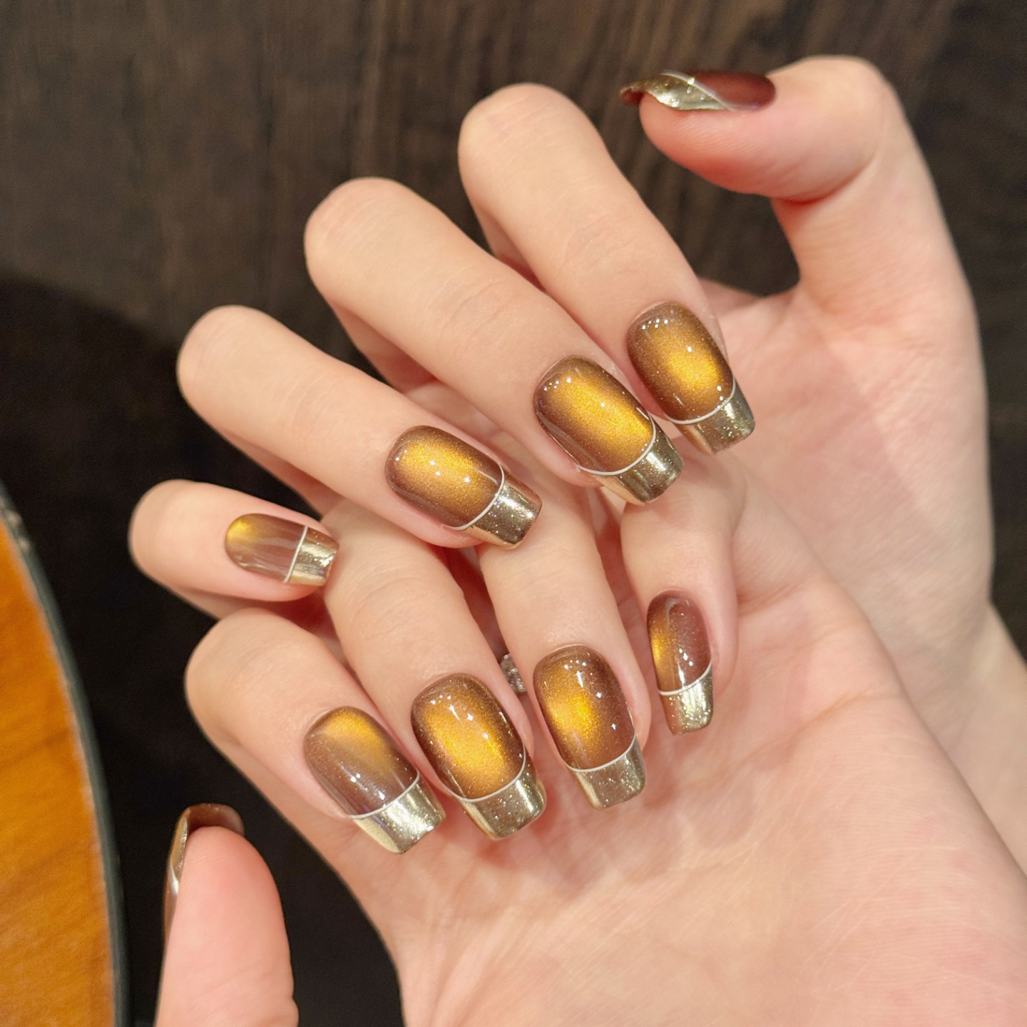 10 Stück luxuriöse handgepress – Nail Adhesive Tab Bewertung und Preis
