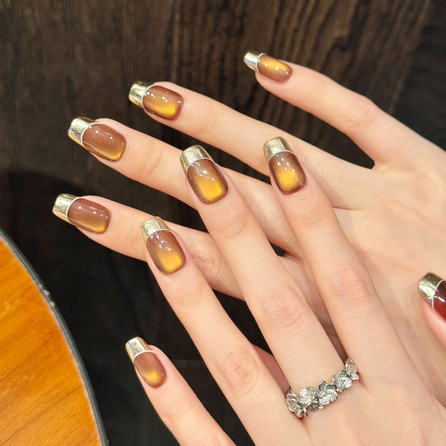 10 Stück luxuriöse handgepress – Nail Adhesive Tab Bewertung und Preis