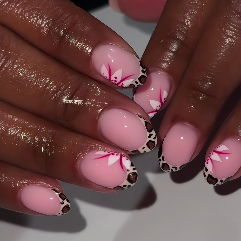 Kurze lange künstliche Nägel f – Nail Art Leopard Bewertung und Preis