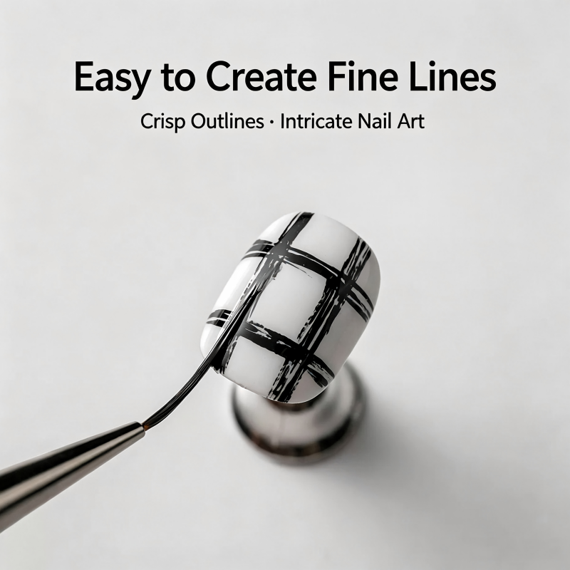 Ultrafeiner Nagelkonturenpinse – Nail Art Sch Bewertung und Preis
