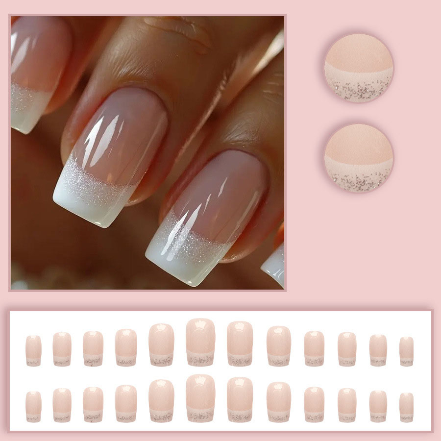 24 Stück/Set mittelgroße quadr – Nail Art Inspo Bewertung und Preis