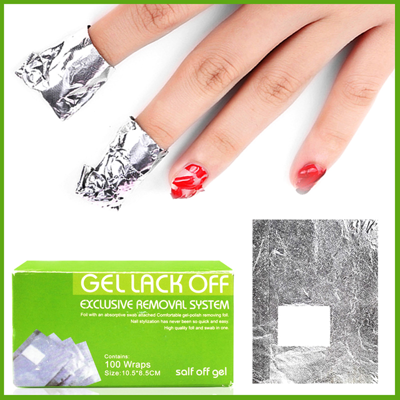 100 Stück/Box Nagelkunst-Folie – Nail Foil Transfer Bewertung und Preis