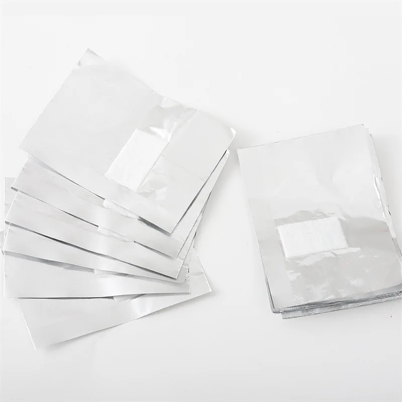 100 Stücke Tasche Aluminiumfol – Nail Foil Transfer Bewertung und Preis