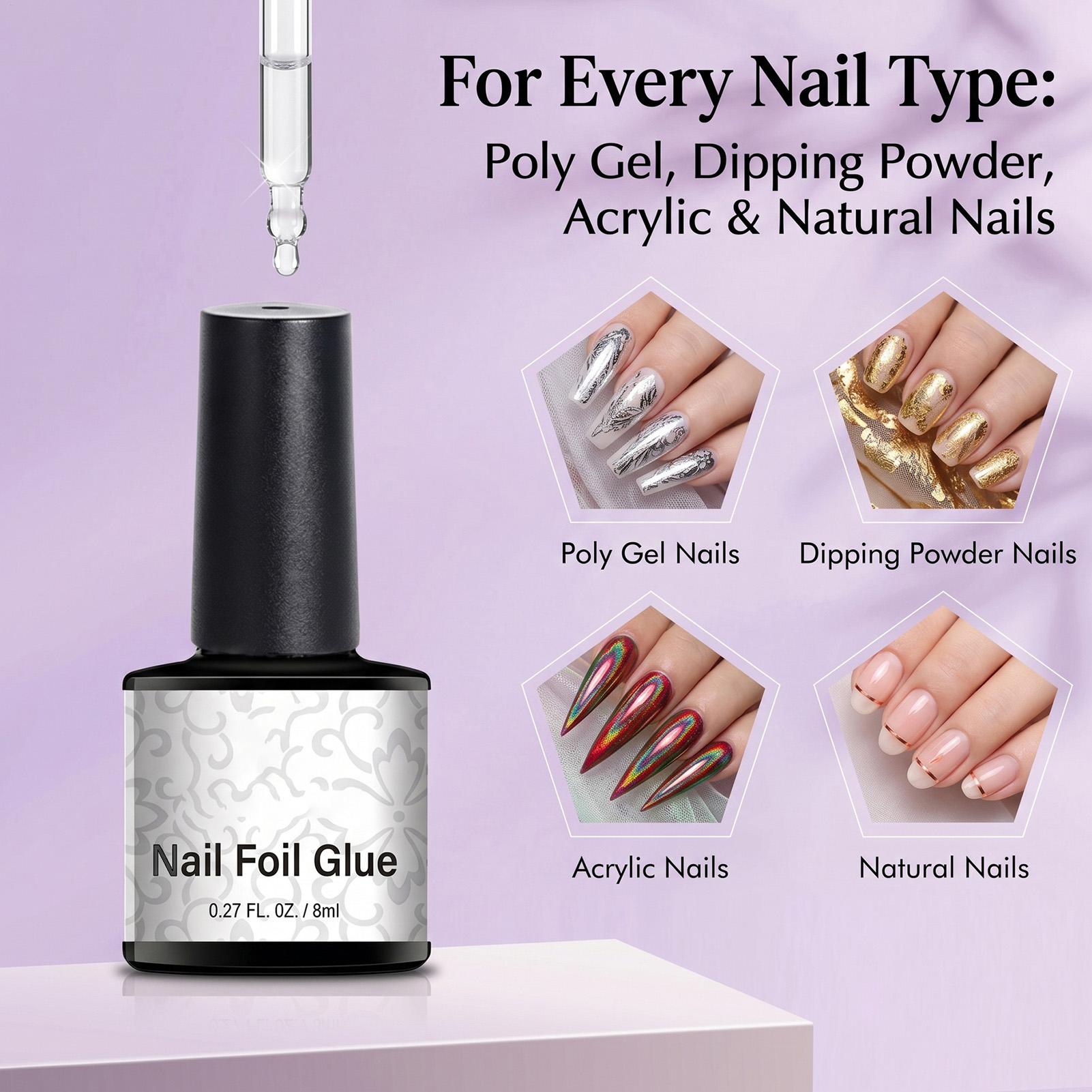Nagelfolienkleber 8ml Transfer – Nail Foil Transfer Bewertung und Preis