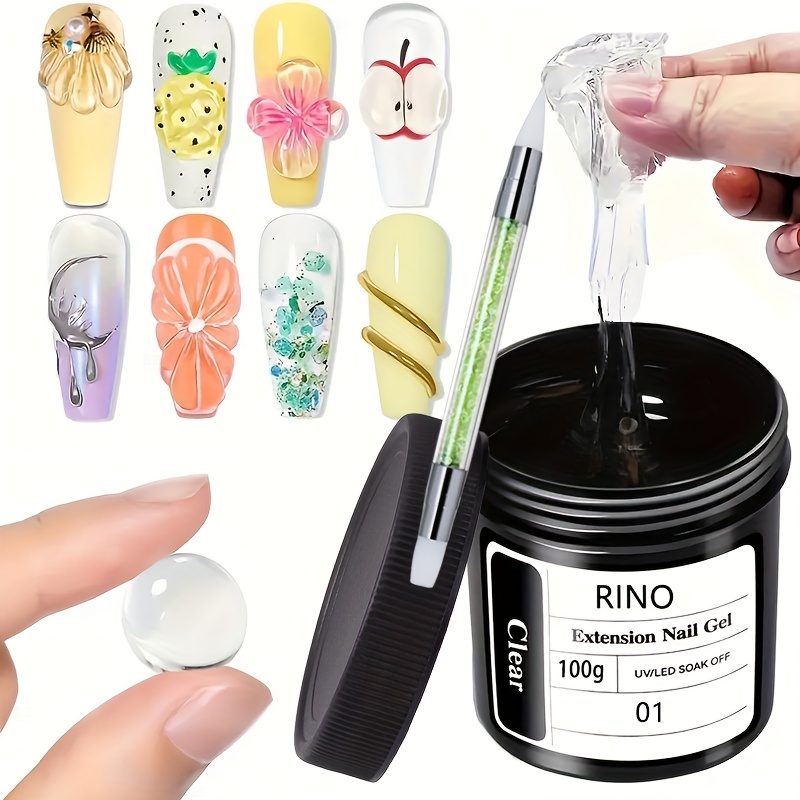 100g Klares Antihaft-Handverlä – Nail Art Quirky Bewertung und Preis