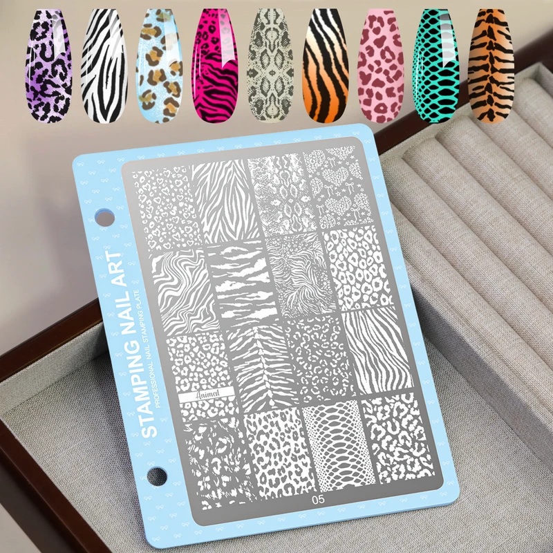 Nagelstempelplatte mit Leopard – Nail Art Leopard Bewertung und Preis