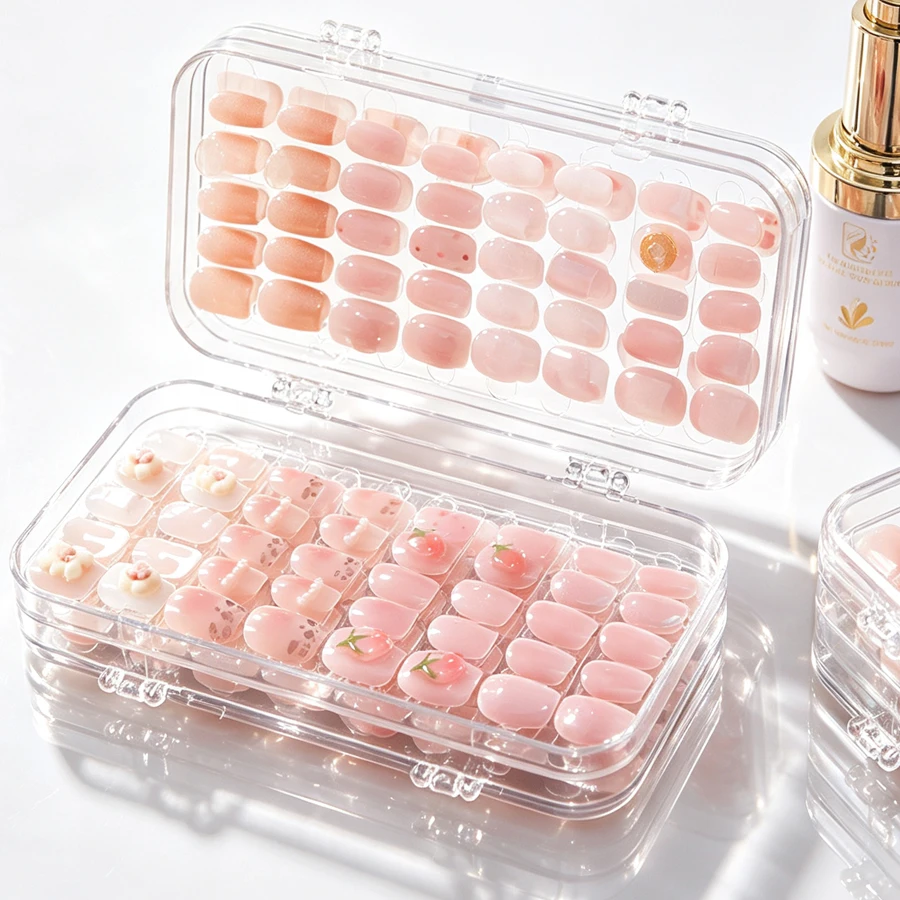 Transparente Faltbare Aufbewah – Nail Art Sch Bewertung und Preis