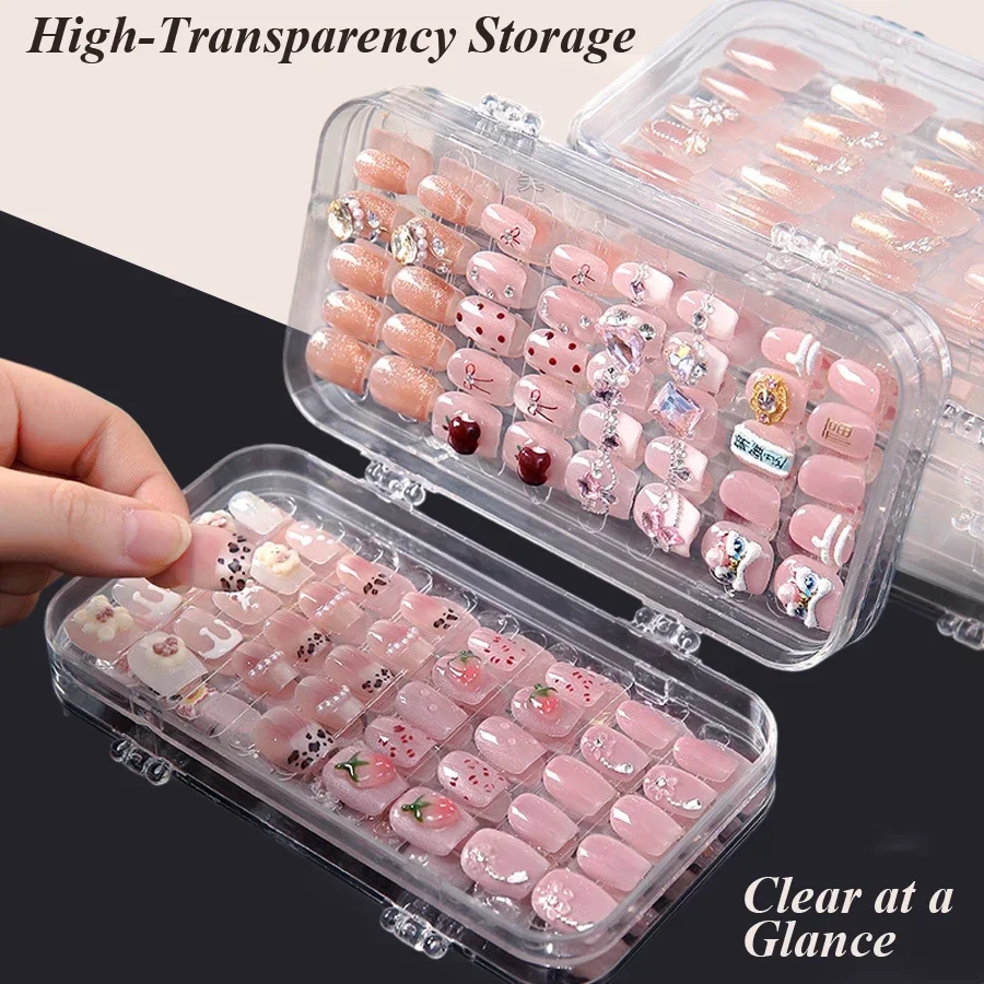 Transparente Faltbare Aufbewah – Nail Art Sch Bewertung und Preis