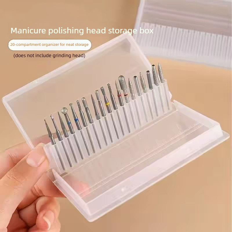 1/2/3 Stück 20-Fächer Transpar – Nail Art Sch Bewertung und Preis