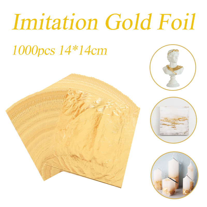 Imitation Gold Leaf Folie Blät – Nail Foil Transfer Bewertung und Preis