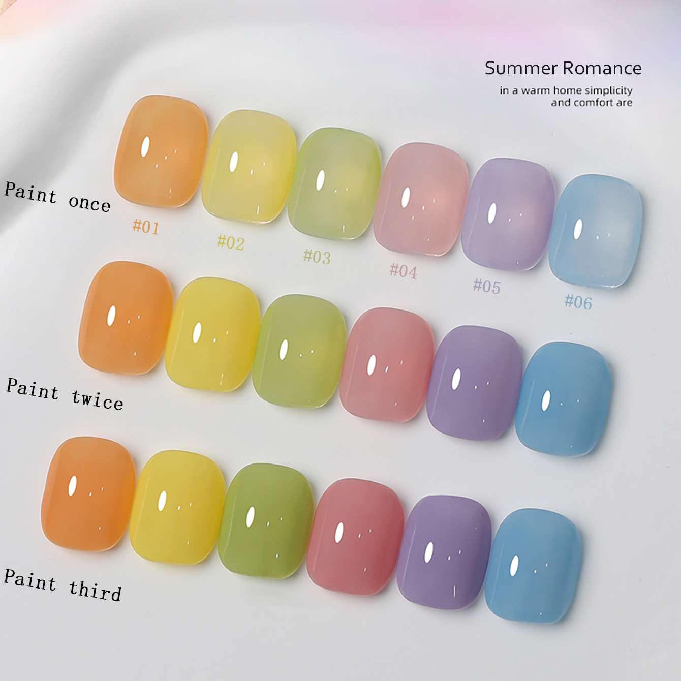 1-6 Stück PSK Neue Macaron Can – Nail Art Orange Bewertung und Preis