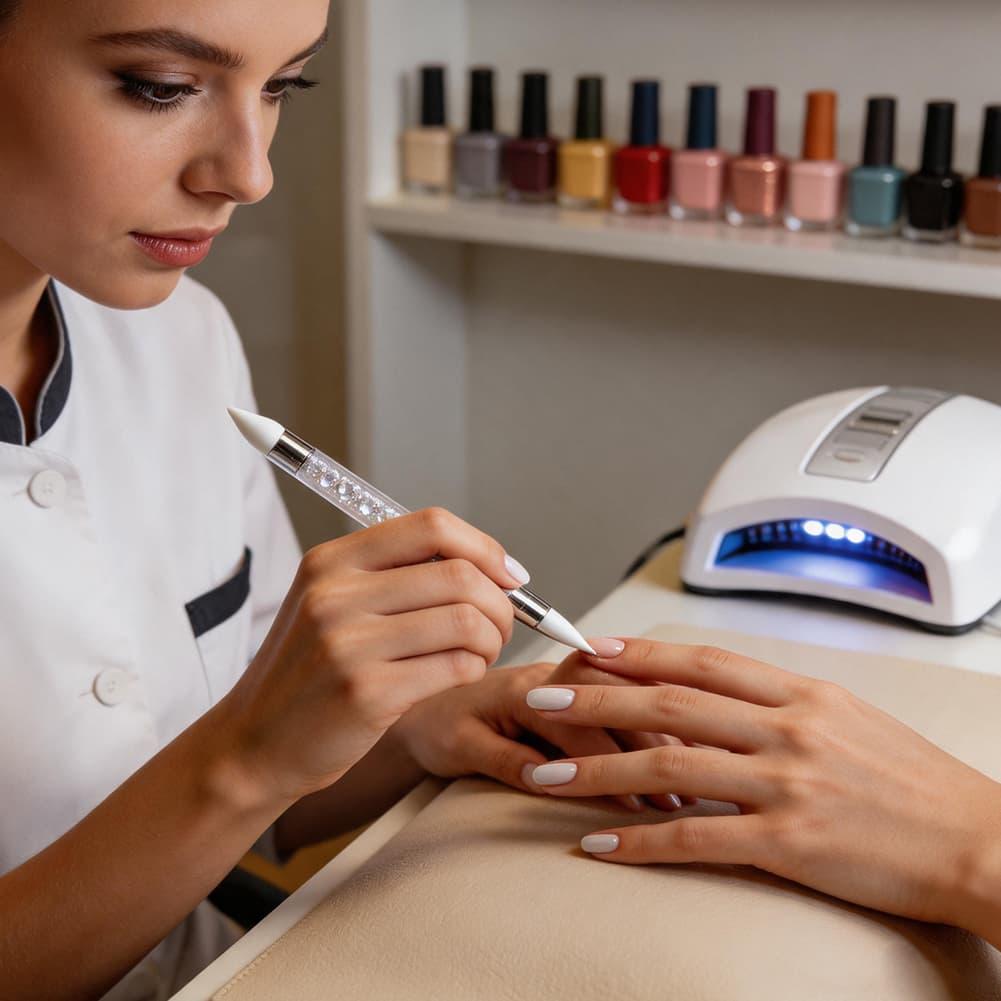 Nail-Art-Doppelkopf-Silikonsti – Nail Art Sch Bewertung und Preis