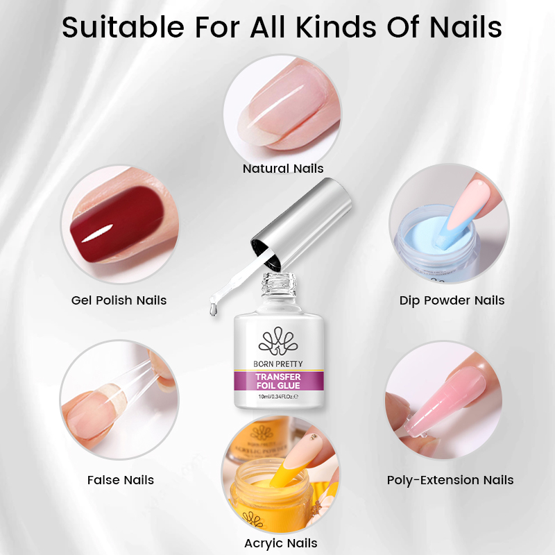 BORN PRETTY Nagelfolien-Klebeg – Nail Foil Transfer Bewertung und Preis